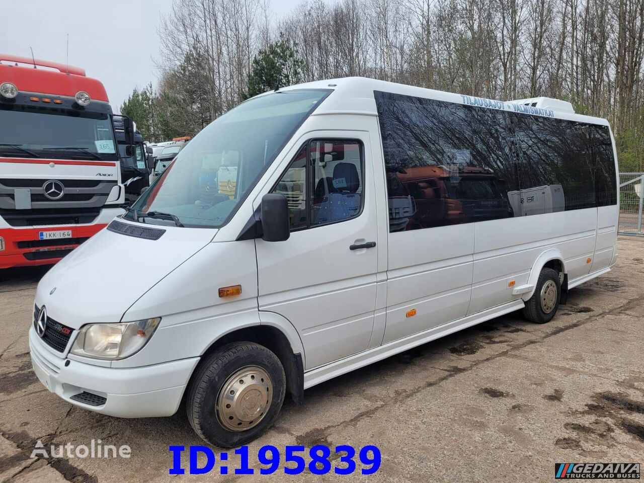 autocar de tourisme Mercedes-Benz Sprinter 416 Pegabus 17place