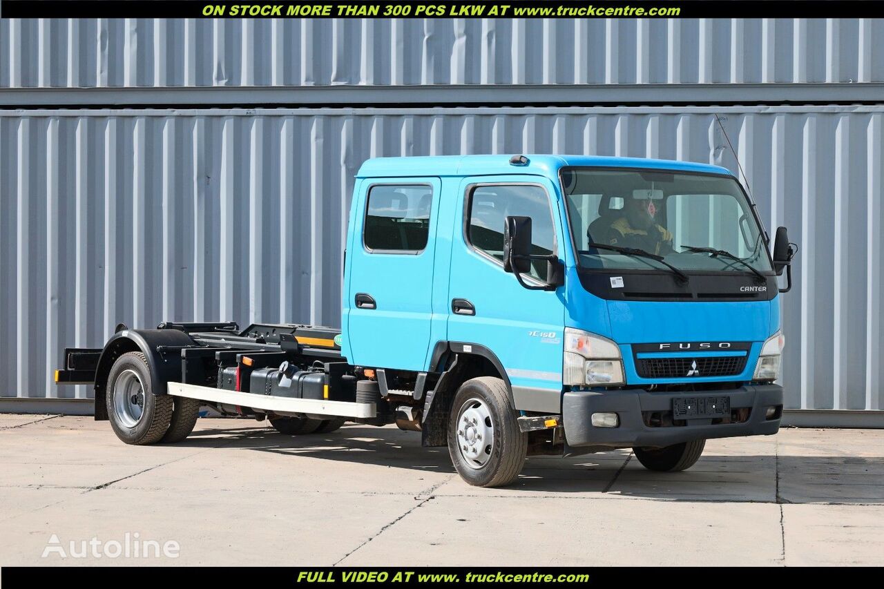 camion ampliroll Mitsubishi Fuso 7C15, EURO 5, DOUBLE CABIN, TECHNOCAR
