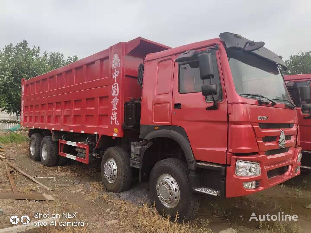camion-benne Howo 8*4 380HP