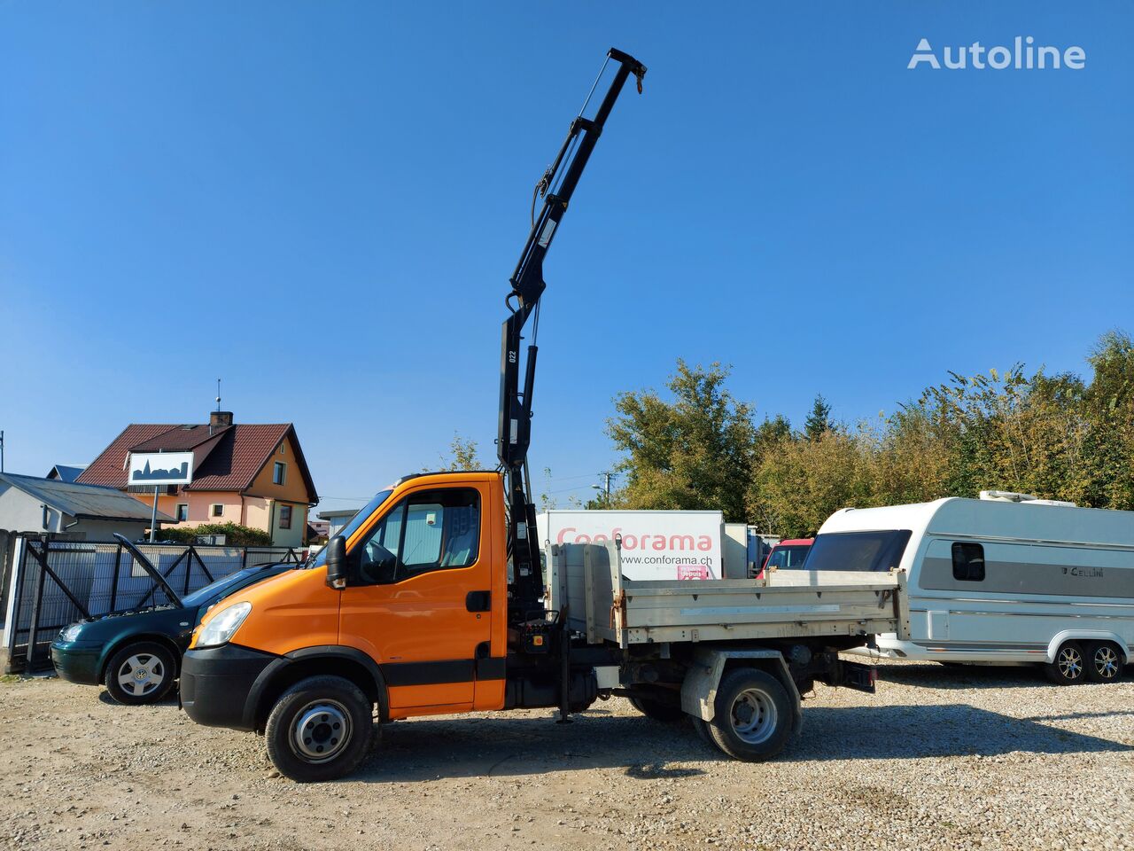 camion-benne IVECO 65c18 Daily