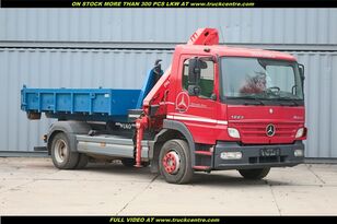 camion-benne Mercedes-Benz ATEGO 1223, EURO 5, CRANE/KRAN PALFINGER