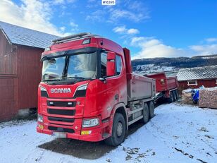 camion-benne Scania 2018 Scania R580 NextGen 6x4 Tipper w/ 2018 Istrail Triple Trail