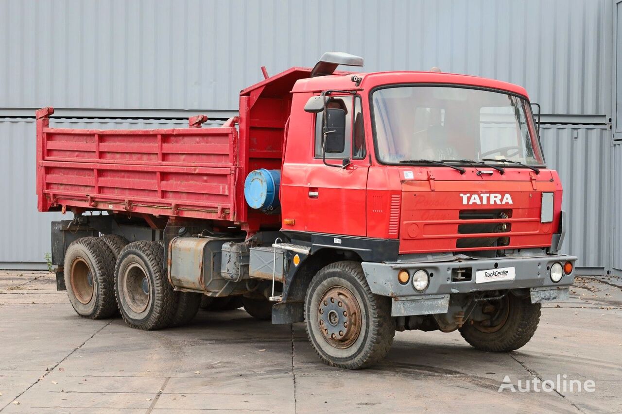 camion-benne Tatra T 815, 6x6, THREE-SIDED TIPPER, GOOD CONDITION