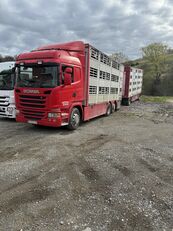 camion bétaillère Scania G420 + remorque bétaillère