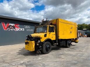 camion atelier MERCEDES-BENZ Unimog 427/21 Sínenjáró síntisztító