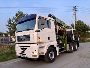 camion forestier MAN 33. 480 KM 6x4 dzwig Loglift komplet Sprowadzony