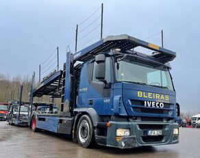 camion porte-voitures IVECO 190-42 + remorque porte-voitures
