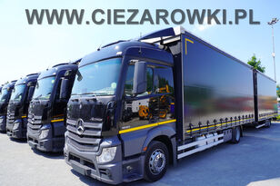 camion rideaux coulissants MERCEDES-BENZ Actros 1830 Euro6 4x2 / Gniotpol / 120 m3 / 4 sets available + remorque rideaux coulissants