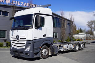 camion châssis Mercedes-Benz Actros 2542 Low Deck BDF / 6×2 / E6 / steering axle