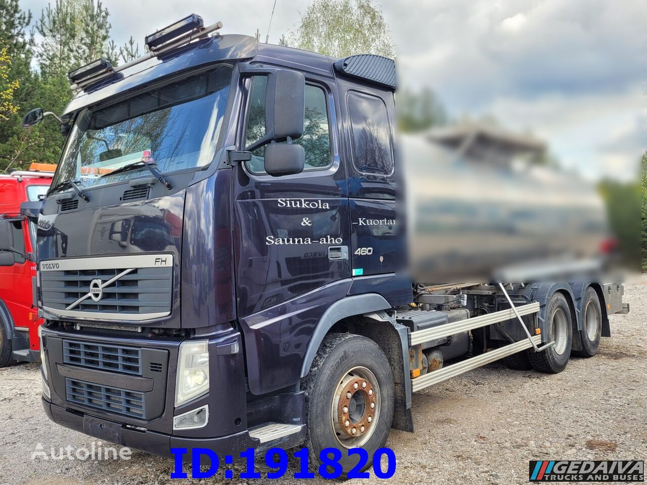 camion châssis Volvo FH13 460HP  6x2 Euro5