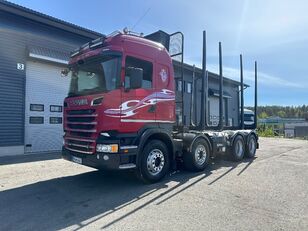 camion forestier Scania R620 8x4