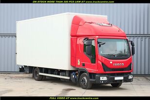 camion fourgon IVECO EUROCARGO 75E210, EURO 6, 15 PALLETS, TAIL LIFT