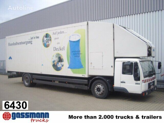 camion fourgon MAN L89 18.224 4x2 mit Schubboden und Förderband