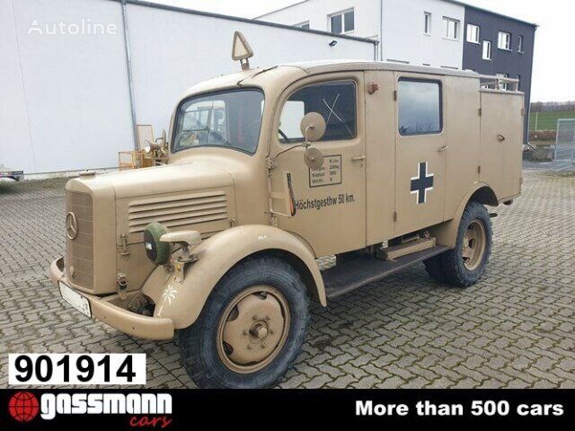 camion fourgon Mercedes-Benz L 1500S LKW