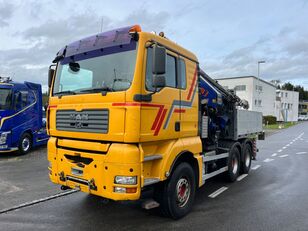 camion plateau MAN TGA 33.530 6x4 PM57 SWS