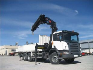 camion plateau Scania P310 + HIAB XS 477 E-8 HIPRO