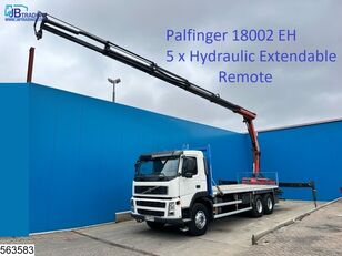 camion plateau Volvo FM 370 6x4, EURO 5, Palfinger, Remote, Steel suspension