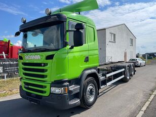 camion porte-conteneur Scania G490