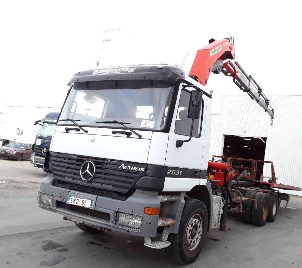 camion porte-voitures Mercedes-Benz Actros 2631