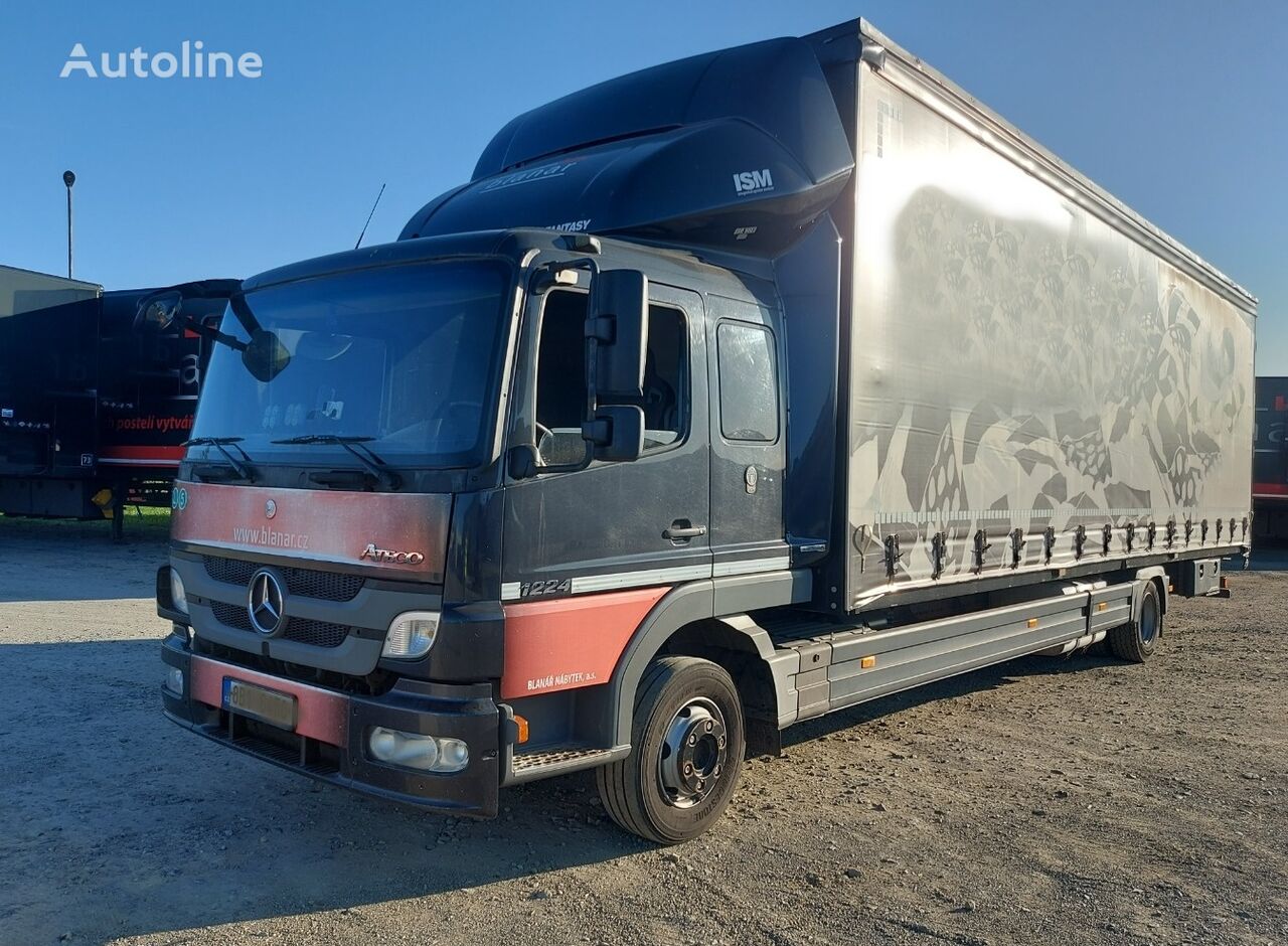 camion rideaux coulissants Mercedes-Benz ATEGO 1224 EURO 5 SCHALTGETREIBE