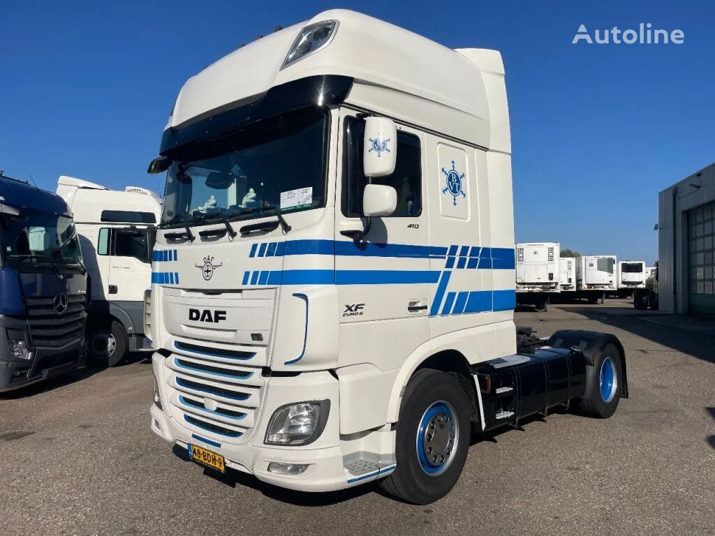 tracteur routier DAF XF 410 SSC/SuperSpace Cab/ /DEB 2 X Tank/MX 13ltr Engine/NL Truc