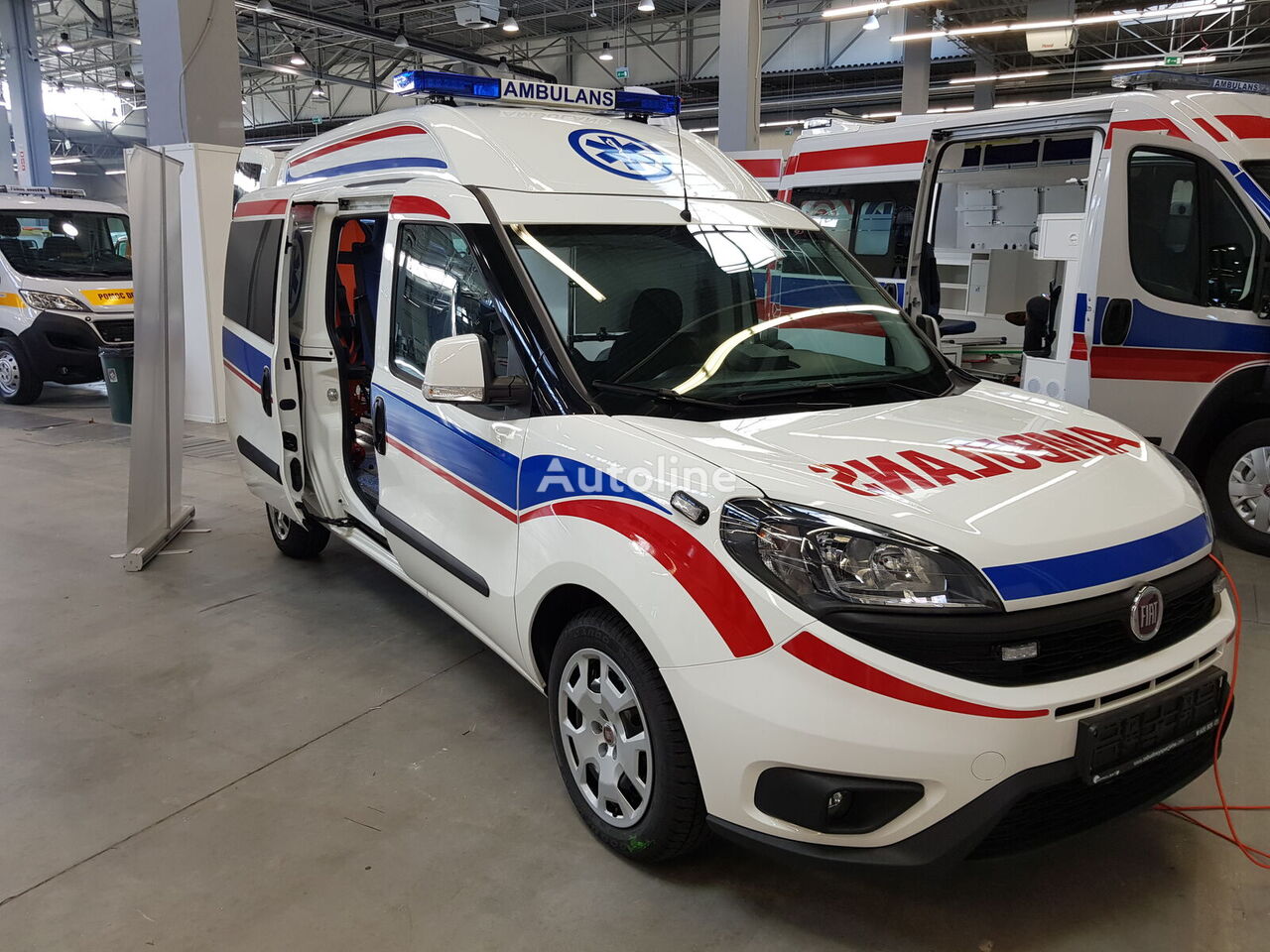 ambulance FIAT Doblo 1.6 SX L2H2 ambulans neuve